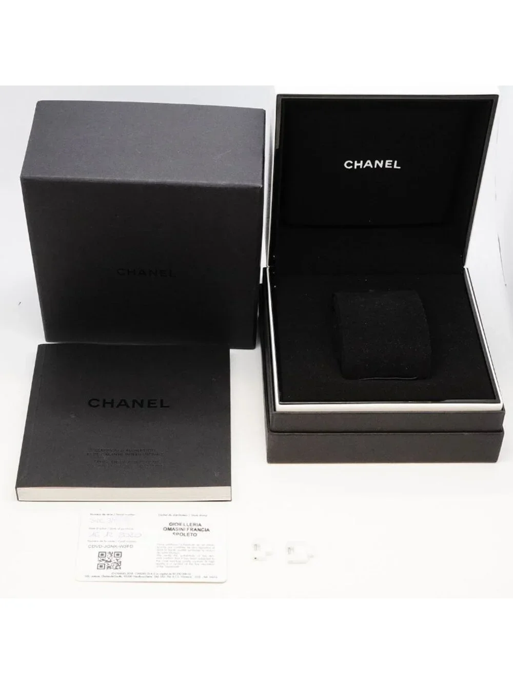 Chanel Diamond White Dial Watch